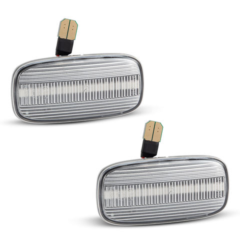 Dynamic LED Side Marker Turn Signal Light for Nissan Ae50 Sequential Amber Easy Install