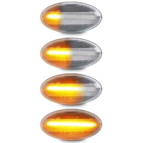 Dynamic Led Turn signal Light Led Direction Indicator Side Marker Lamp  for  Peugeot