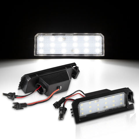 E-mark Approved LED Number Plate Light for Hyundai I30 Elantra GT Kia Rio Auto Lighting System