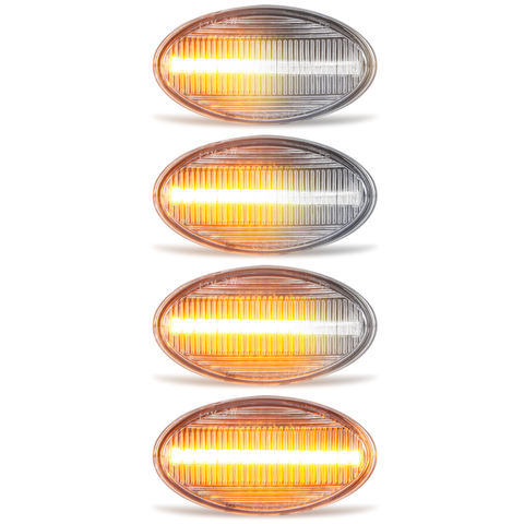 Easy Install 12V Dynamic LED Indicator Lamp Side Marker for BMW Mini Cooper R50 R52 R53 2001-2006