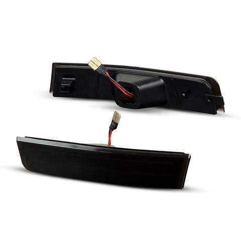 Easy Installation Smoked Lens Front Bumper LED Side Marker for Lincoln MKX LED Bumper Side Marker Fender Light