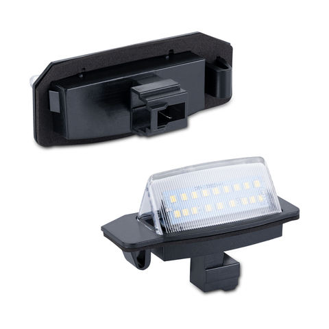 Error Free  Auto Lamp Car Accessories LED License Plate Light for Mitsubishi Lancer Sportback