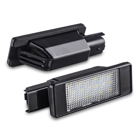 Error Free Automotive Car Lamp LED License Plate Lights for Peugeot 207 CC 208 308 II 2008