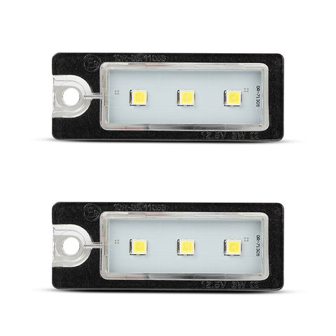 Factory Direct LED Number Plate Light for Volvo V70 XC70 S80 Easy to Install Car Accessories