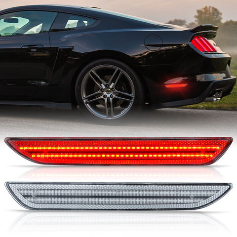 Factory Direct Rear Bumper LED Side Marker Light for Ford Mustang 2015 Clearance Lens Waterproof Type