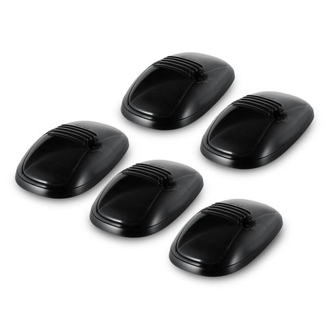 For Dodge Ram 1500 1999-2001 for Dodge Ram 2500 3500 1999-2002  5-Piece Cab Roof Light Set LED Smoked Lens in Amber