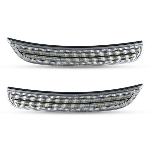 Front Bumper Mounted LED Side Marker Light for Dodge Charger 2015 Plug & Play Car Auto Accessories