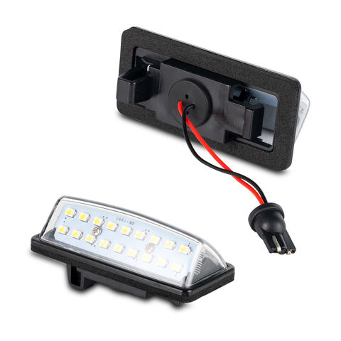 Good Quality Canbus LED License Plate Light for Nissan Versa Note Altima Sentra Pathfinder Murano Rogue LED Number Plate Lamp