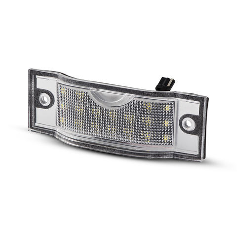 High Brightness LED License Plate Light for Opel Vivaro Nissan Primastar Non-polarity Auto Parts