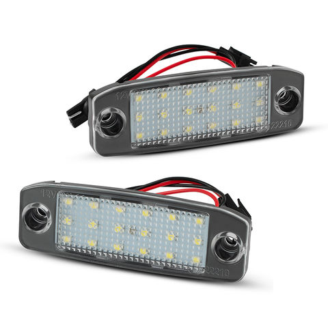 High Brightness LED Number Plate Lamp for Hyundai Tucson & Kia Sportage Waterproof Car Accessory