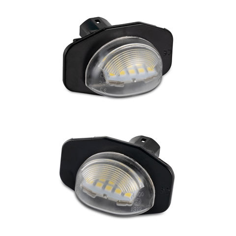 High Brightness LED Number Plate Light for Toyota Alphard Auris Corolla E-mark Approved Direct Replacement