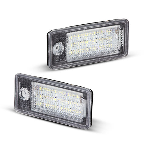 High Performance Car License Number Plate Lamps  for AUDI Q7 OEM Replacement Easy Install