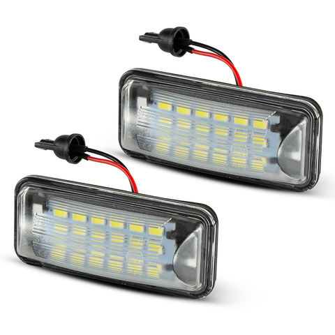 High Power Error-Free LED Number License Plate Light Error Free for Toyota FT-86 / GT86 Easy Installation