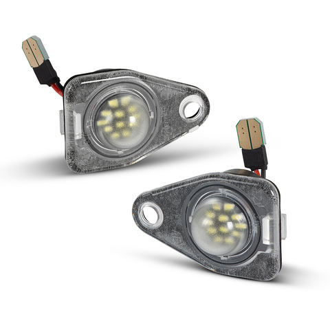 High Quality 2pcs LED Rear License Plate Lamp for Ford Taurus Car Accessories Waterproof