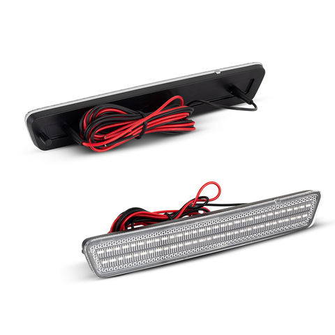 High Quality Clear Smoked Rear Bumper Led Side Marker Light for Ford Mustang 1999 OEM# XR3Z-15A448-AA Led Rear Side Marker Lamp