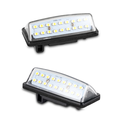 High Quality LED License Plate Light for Nissan Versa Note Easy to Install LED Light Error Free