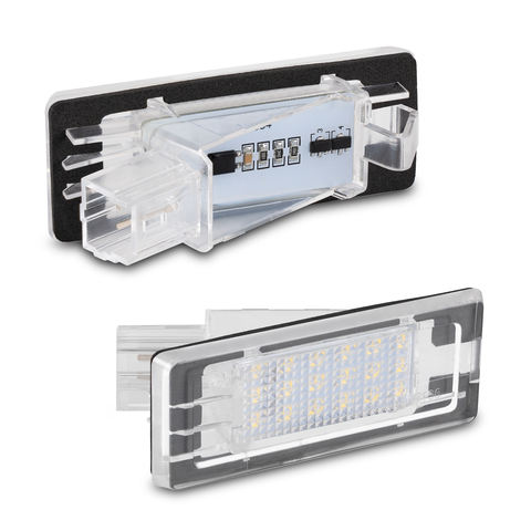 High Quality LED License Plate Light for DACIA Duster 2010~ Waterproof & ISO Certified Car Lamp