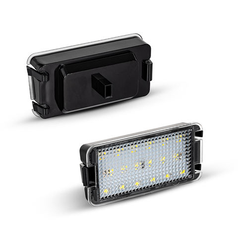 High Quality LED Number Plate Lamp for Seat Ibiza Cordoba Leon Car Auto Lighting Accessories