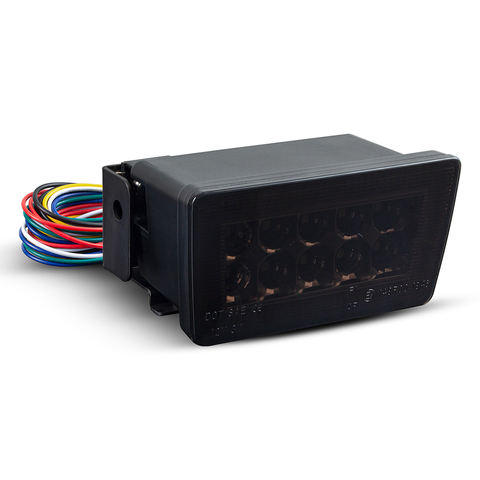 High Quality Smoked Lens Sequential LED Rear Fog Tail Reverse Light for Subaru WRX Canbus Design