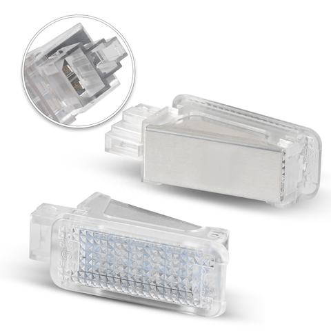 High Quality! for Audi A2 A3 A4 A5 A6 LED Courtesy Lamp White Blue Red LED Door Welcome Light