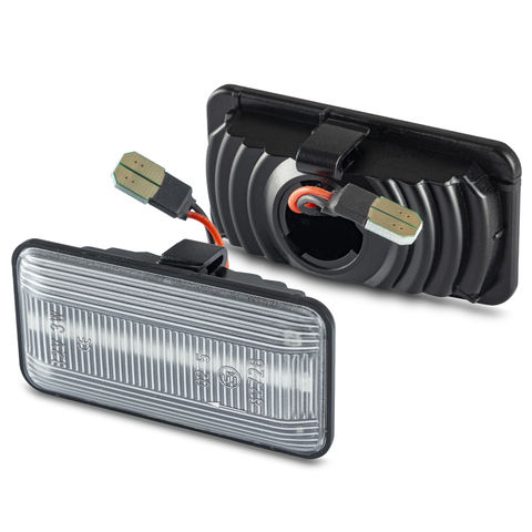 Hot Sale Car Accessories Clear Smoked Lens LED Side Marker Turn Signal Lights For VW Golf 3 Vento Seat Cordoba Side Marker Lamp