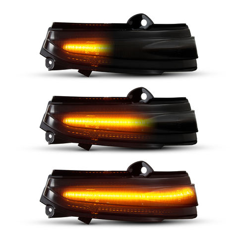 Hot Sale Smoked Clear Lens Amber Dynamic LED Side Marker for Ford Fusion Mondeo 4th Gen LED Side Mirror Marker Turn Signal Light