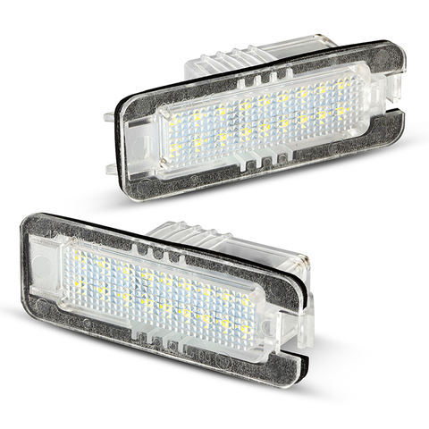 Hot Sell Silicon LED License Plate Lamp Light for VW Golf6 Lupo Polo 9N Polo 6R Passat CC EOS