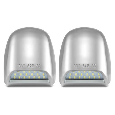 Hot Selling Chrome License Plate Light Led for chevrolet tahoe for GMC for Cadillac Number Plate Led Light