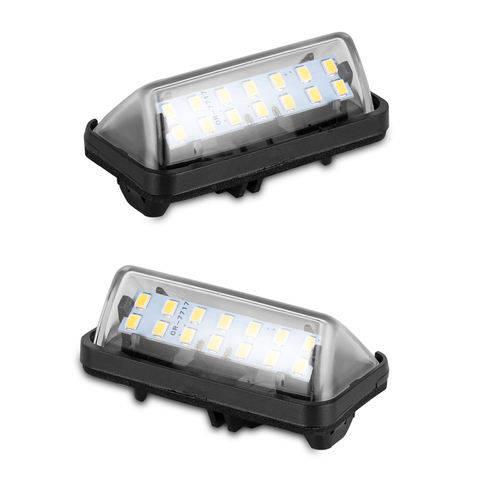 ISO Certified LED License Plate Lamp for Toyota Prius Gen5 ZVW5 / Alphard Vellfire HV Series Car Auto Accessories
