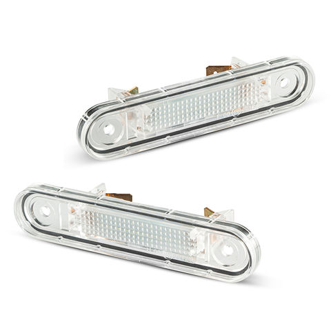 ISO Certified LED Number Plate Light for Mercedes-Benz E-Class W124 1984~1997 | OEM Replacement License Lamp