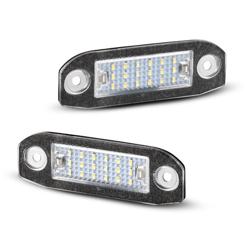 ISO E-mark Certified LED License Plate Light for Volvo S80 / V70 Bright White LED Car Auto Lamp