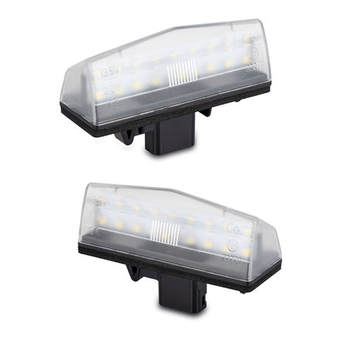 ISO E-mark Certified LED License Plate Lamp for Lexus C-HR NX200T Plug & Play Car Accessory