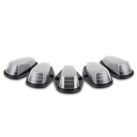 LED Cab Roof Marker Lights for Ford F-150/F-250/F-350/F-450 Super Duty 1980-1997 Pickup Trucks Roof Running Lamps Clear Lens