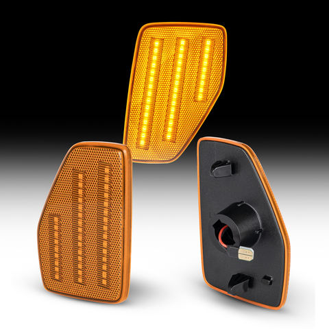 LED Front Side Marker Lights for Hummer H3 2006-2010 H3T 2009-2010 OEM#15873638 15873639 15249365 15249366 Led Turn Signal Light