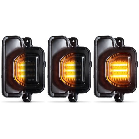 LED Indicator Mirror for Jeep Wrangler JL Accessories for Jeep Gladiator Accessories Turn Signal Light