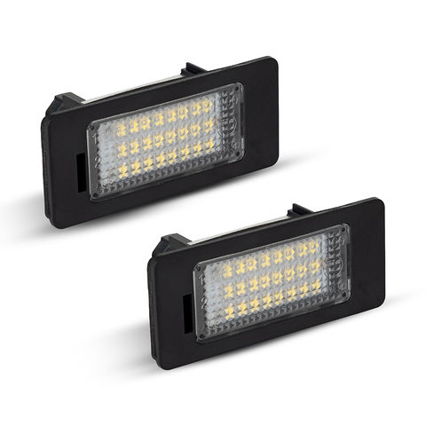 LED License Plate Light for BMW E39 Non-Polarity Plug & Play E-mark Certified