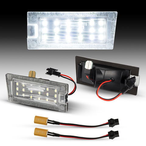 LED License Plate Light for Jeep Cherokee E-mark Certified Long Lifespan LED Number Plate Lamp