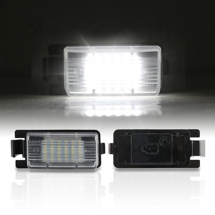 LED License Plate Light for Nissan Versa 2007-2011 Pulsar 2009~GTR R35 2009~Cube 2009-2014 Sentra 2009-2012 350Z Z33 2003-2009