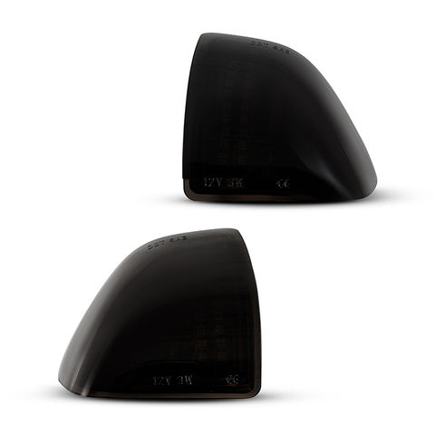 LED Mirror Turn Signal Light for Dodge Ram 2010 Ram 1500 2500 3500 Smoked Lens Side Mirror Indicator Light