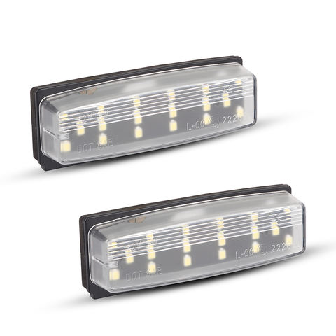 LED Number License Plate Light for Mazda MX-5 Easy Installation Non-Polarity LED Car Light