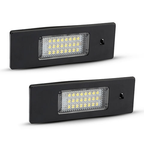 LED Number Plate Light for BMW 1 Series E81 E87 2003-2013 & 6 Series E63 E64 2004-2010 Non-polarity LED Light
