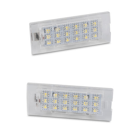 LED Number Plate Light for BMW E53-2 E83 Error Free Long Lifespan 12V LED Car Light