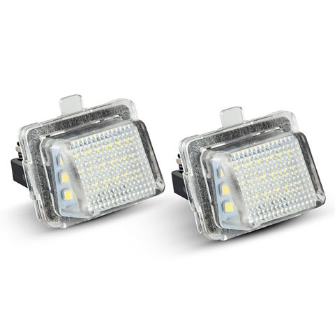 LED Number Plate Light for Mercedes-Benz C-CLASS W204 E-CLASS W212 Long Lifespan Car Auto Parts Accessories