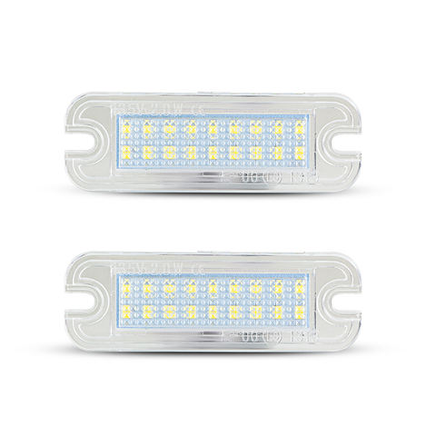LED Number Plate Light for Merceds-Benz G-CLASS W463 Plug & Play ISO Certified LED Car Light