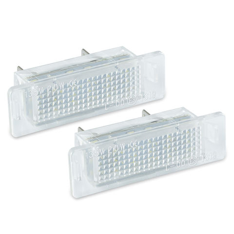 LED Number Plate Light for Opel Astra F 1992-1998 / Calibra 1989-1997 Auto Parts Replacement