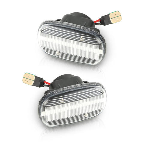 LED Side Marker Light  Dynamic  Amber Clear Lens for Toyota Hilux  Carina E T19  Celica Corolla E10/E11/E12 Prius NHW1