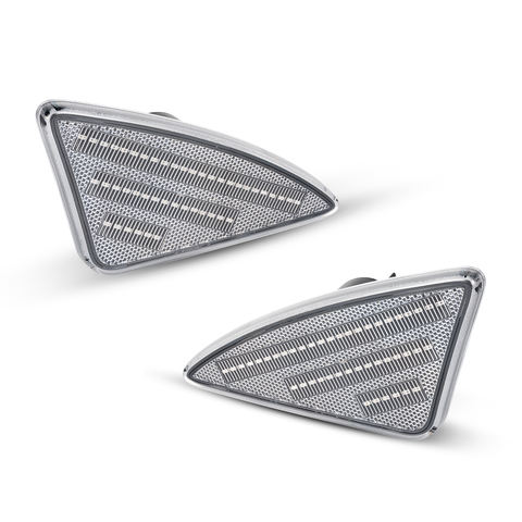 LED Side Marker Lights Compatible with  2008-2017 Kenworth T660 T170 T270 T370 Truck Turn Signal Light Replacement Assembly