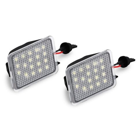 LED Side Mirror Light LED Under Mirror Puddle Light  for  Ford  Mondeo MK4  2007 - 2014 Focus Mk3  2012 - 2014