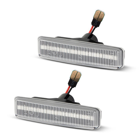 LED Turn Signal Side Marker Light for BMW E39 Non-Polarity Amber Indicator Lamp Plug & Play Waterproof