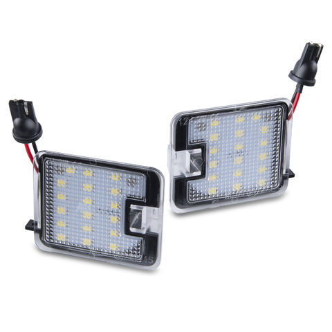 LED Under Mirror Puddle Light for Ford Focus 6000K White Easy Install Waterproof